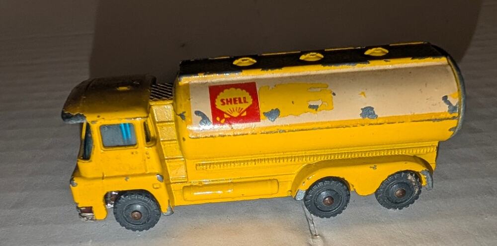 Vintage Husky Models Guy Warrior Shell Oil Gas Fuel Tanker  #14 Britain